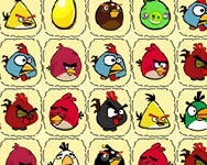 Angry Birds Connect mahjong ingyen jtk