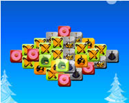 Angry Birds space mahjong